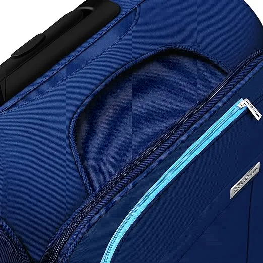 OPTIMA Prion Softside Expandable Roller Luggage, Blue, 2-Piece Set (20/24)