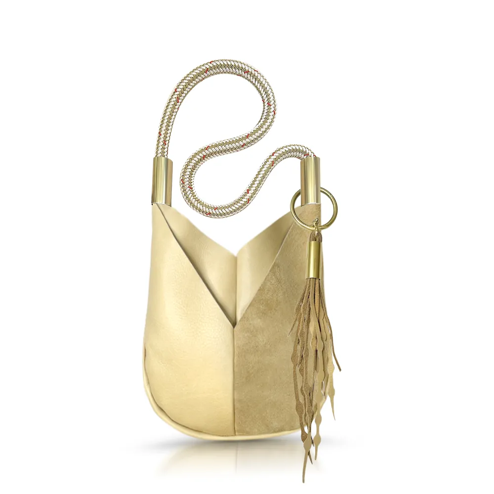 Original Wildwood Bag | Small Crossbody in Sand Leather