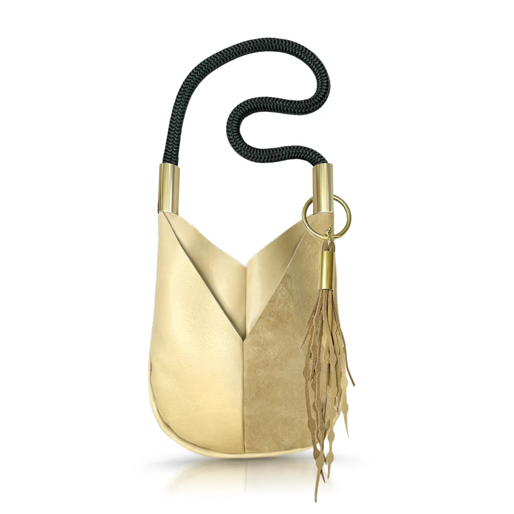 Original Wildwood Bag | Small Crossbody in Sand Leather