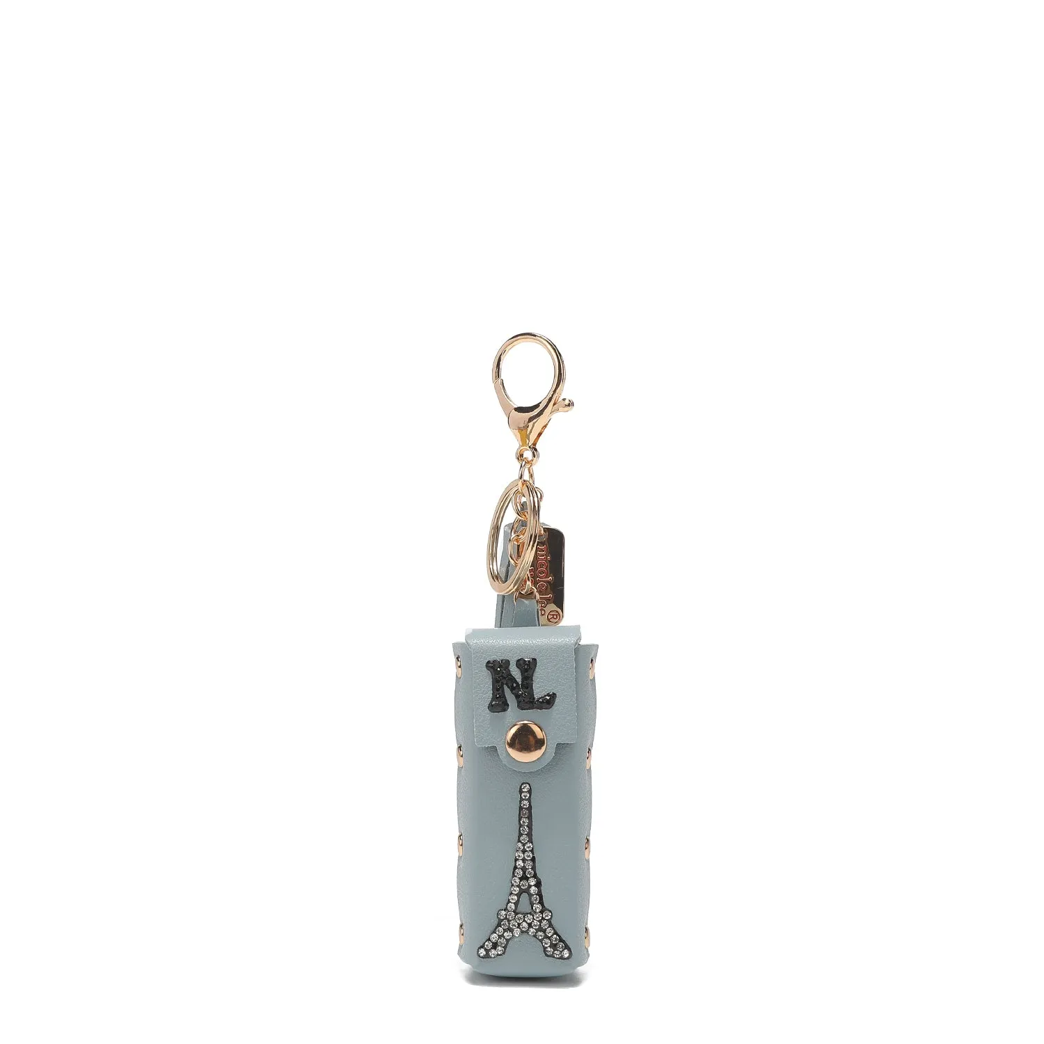 PARIS LIPSTICK HOLDER KEYCHAIN