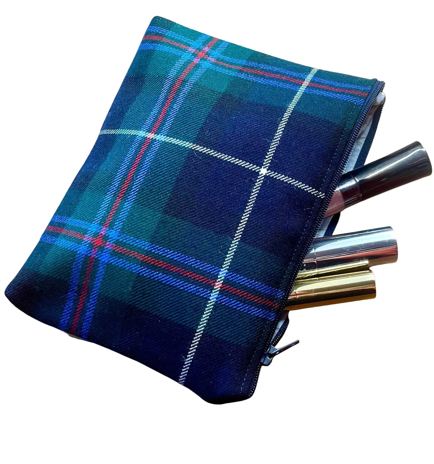 Peebles Tartan Cosmetic Case