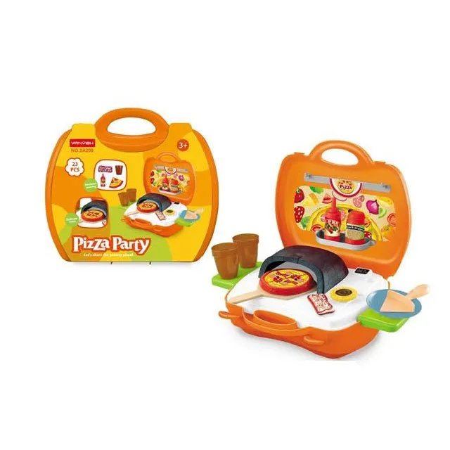 Pizza Party Briefcase Play Set