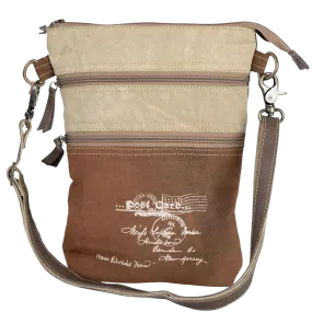 Postcard Double Zip Crossbody