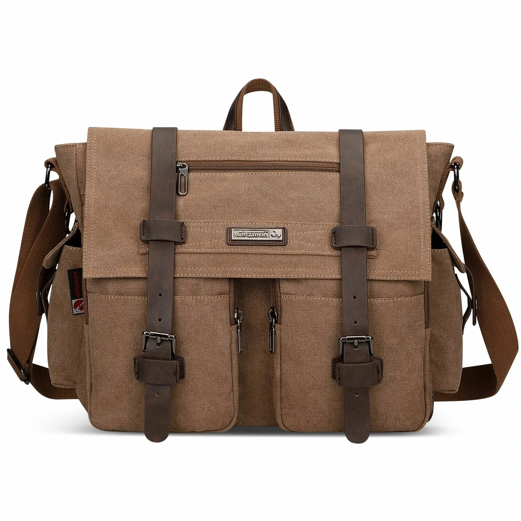 Postman Bag For Men Vintage Canvas Messenger Bag Tote Bags