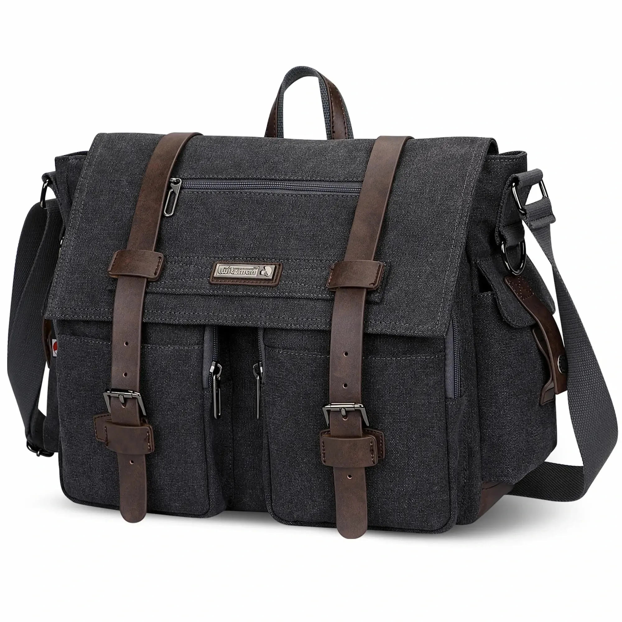 Postman Bag For Men Vintage Canvas Messenger Bag Tote Bags