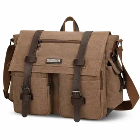 Postman Bag For Men Vintage Canvas Messenger Bag Tote Bags