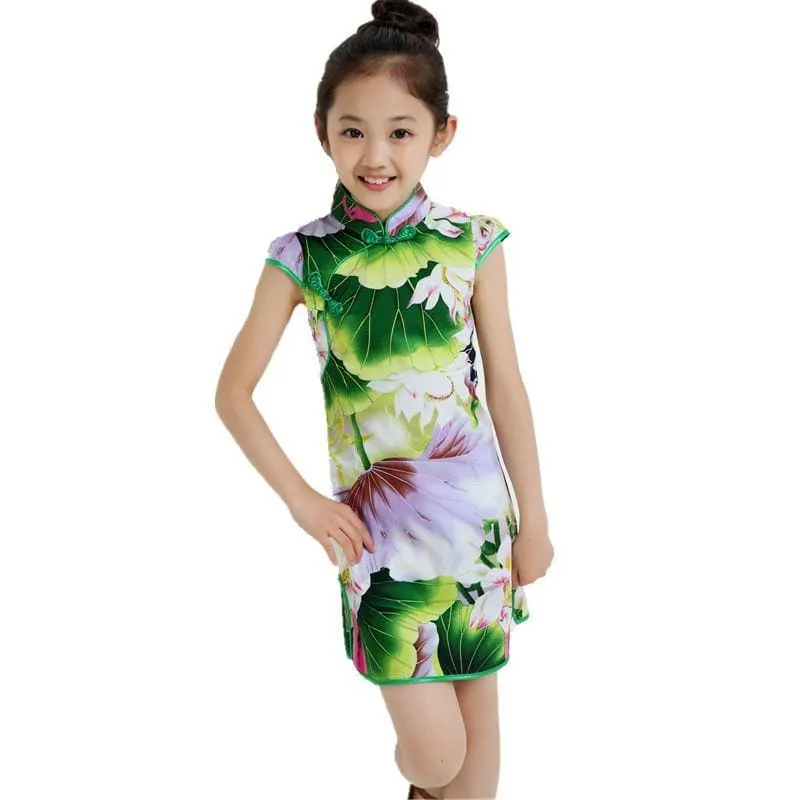 Qipao(Cheongsam) Dress for Little Girls/Kids