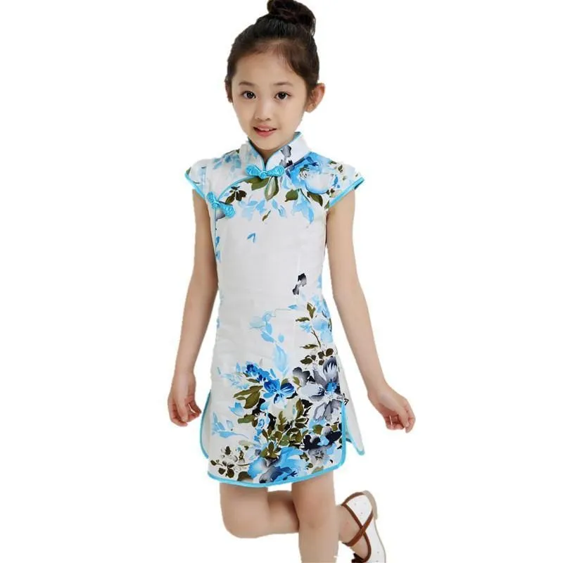 Qipao(Cheongsam) Dress for Little Girls/Kids