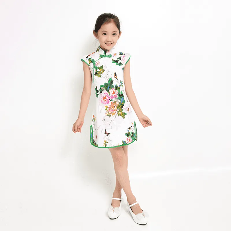 Qipao(Cheongsam) Dress for Little Girls/Kids