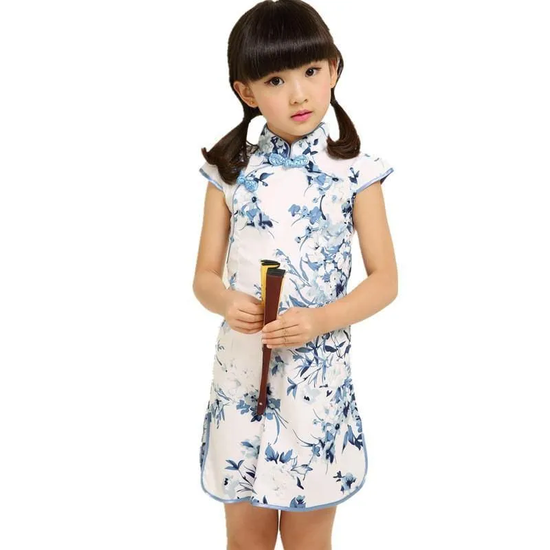 Qipao(Cheongsam) Dress for Little Girls/Kids