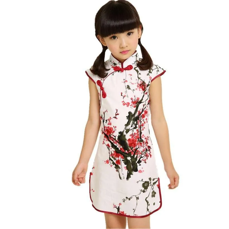 Qipao(Cheongsam) Dress for Little Girls/Kids