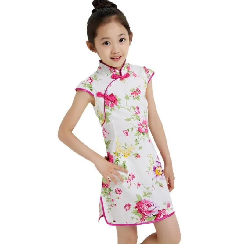 Qipao(Cheongsam) Dress for Little Girls/Kids