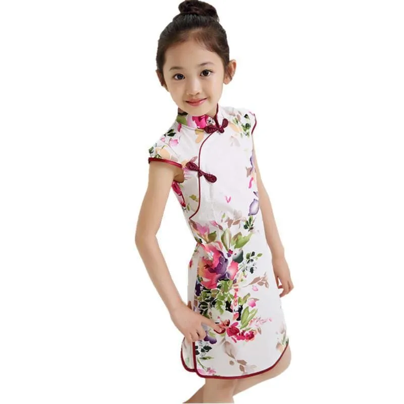 Qipao(Cheongsam) Dress for Little Girls/Kids