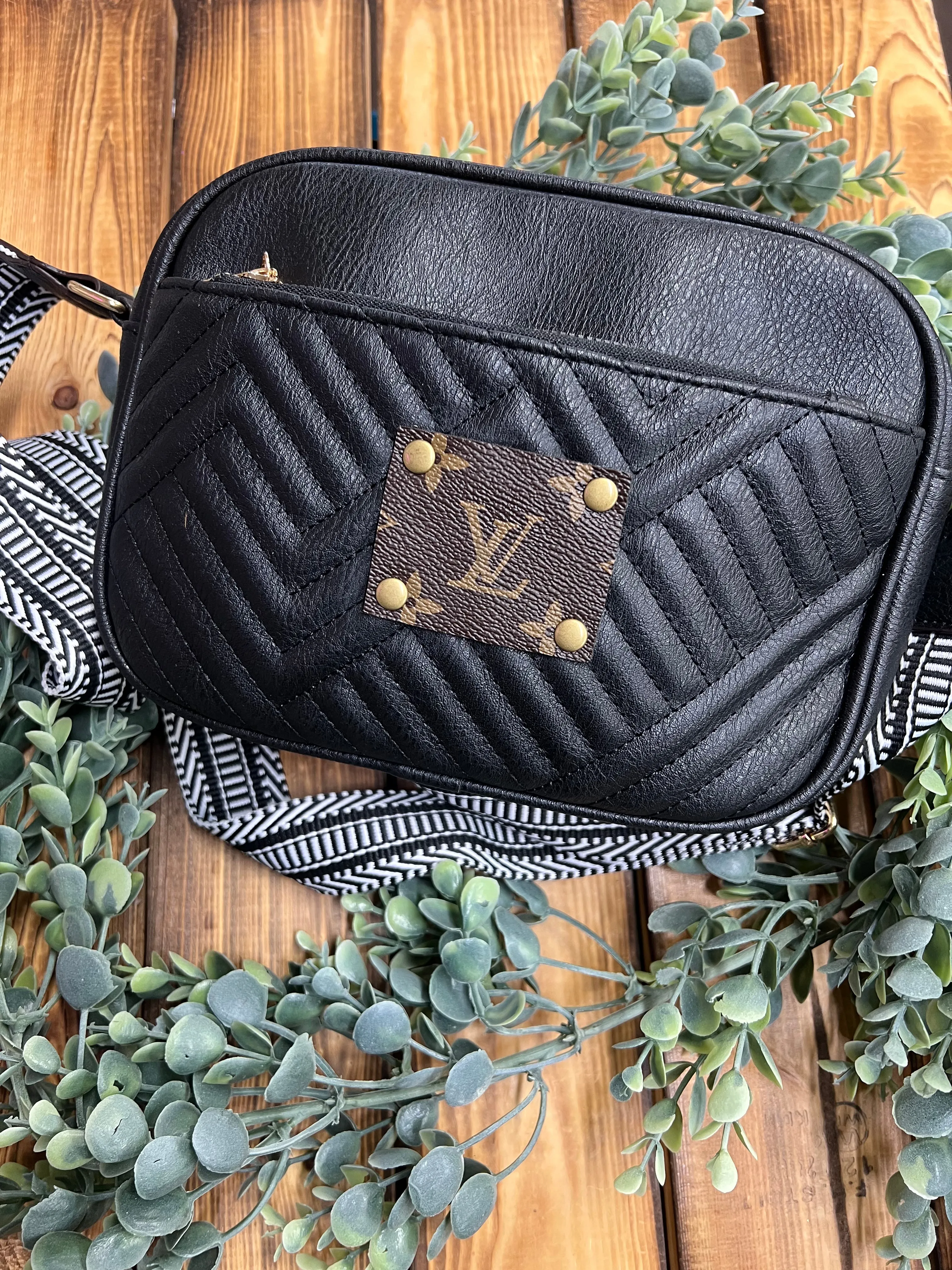 Quilted Black Crossbody