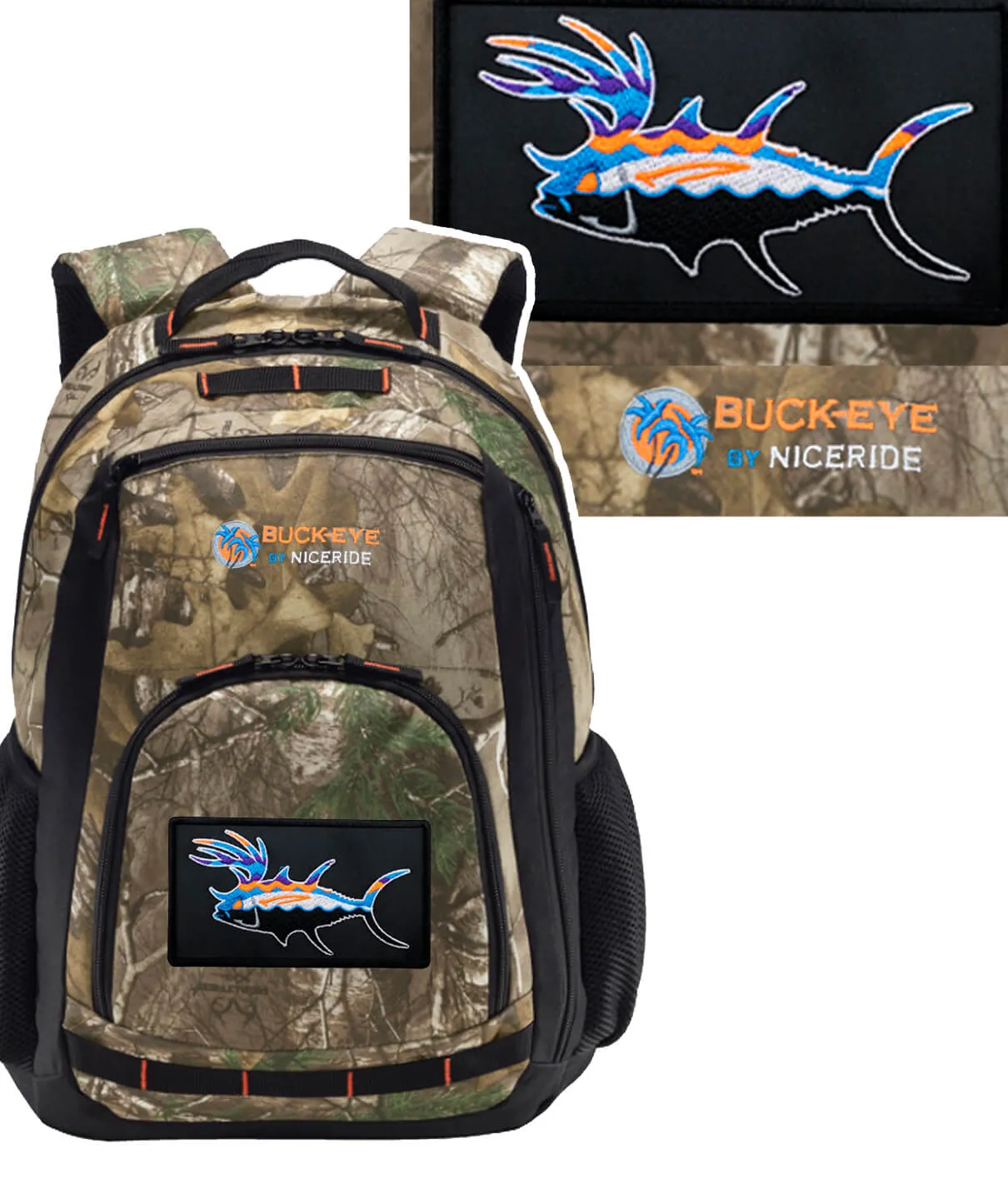 "Buck-Eye Explorer" Camo Backpack