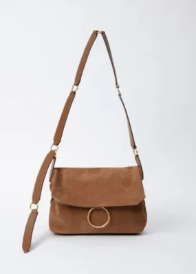 Rag & Bone Blake Convertible Bag in Brown Suede