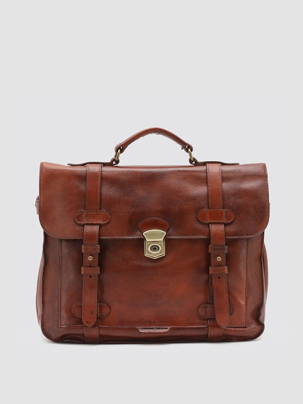 RARE 26 - Brown Leather BriefCase