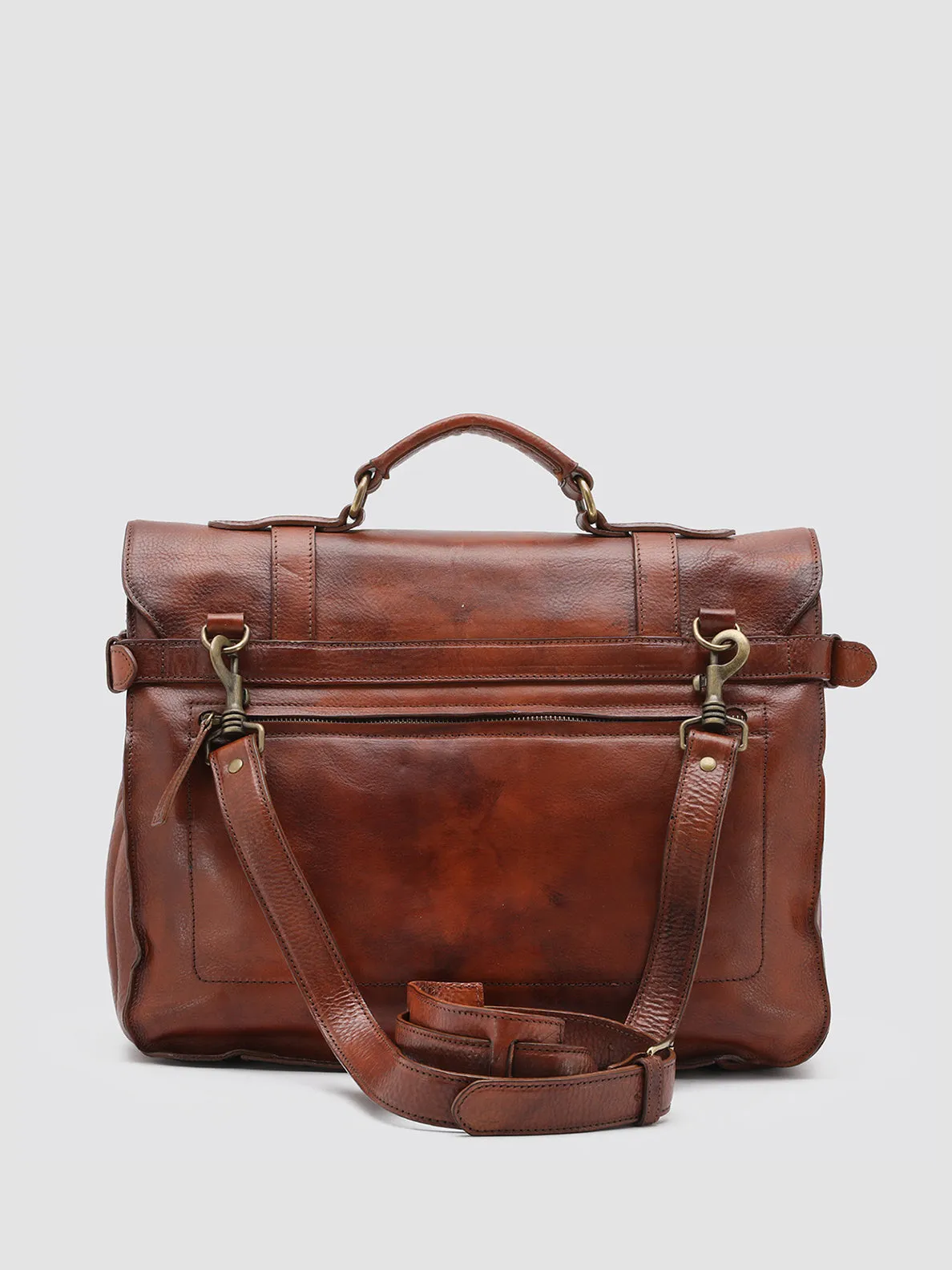 RARE 26 - Brown Leather BriefCase