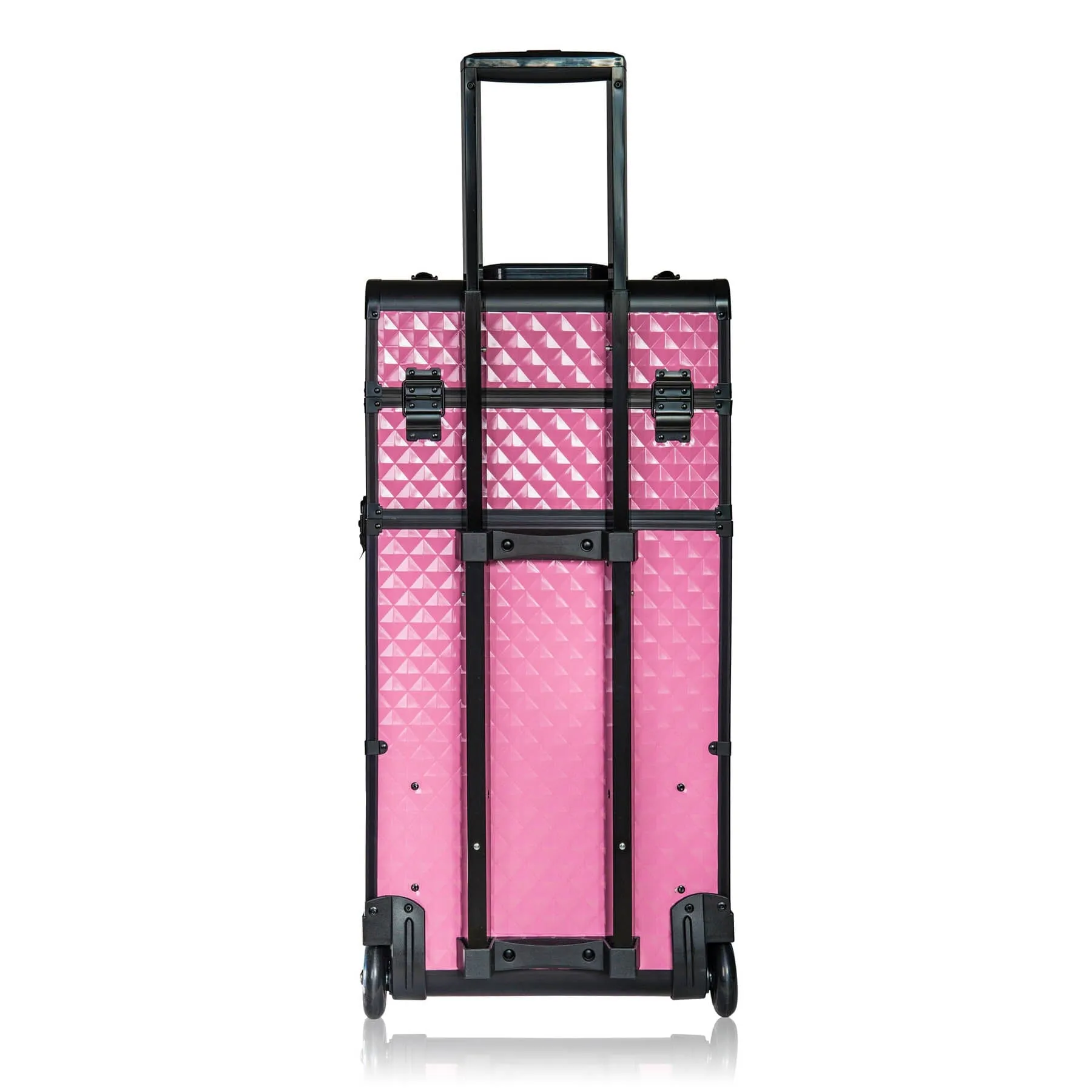 REBEL Series Pro Makeup Artists Rolling Train Case Trolley Case