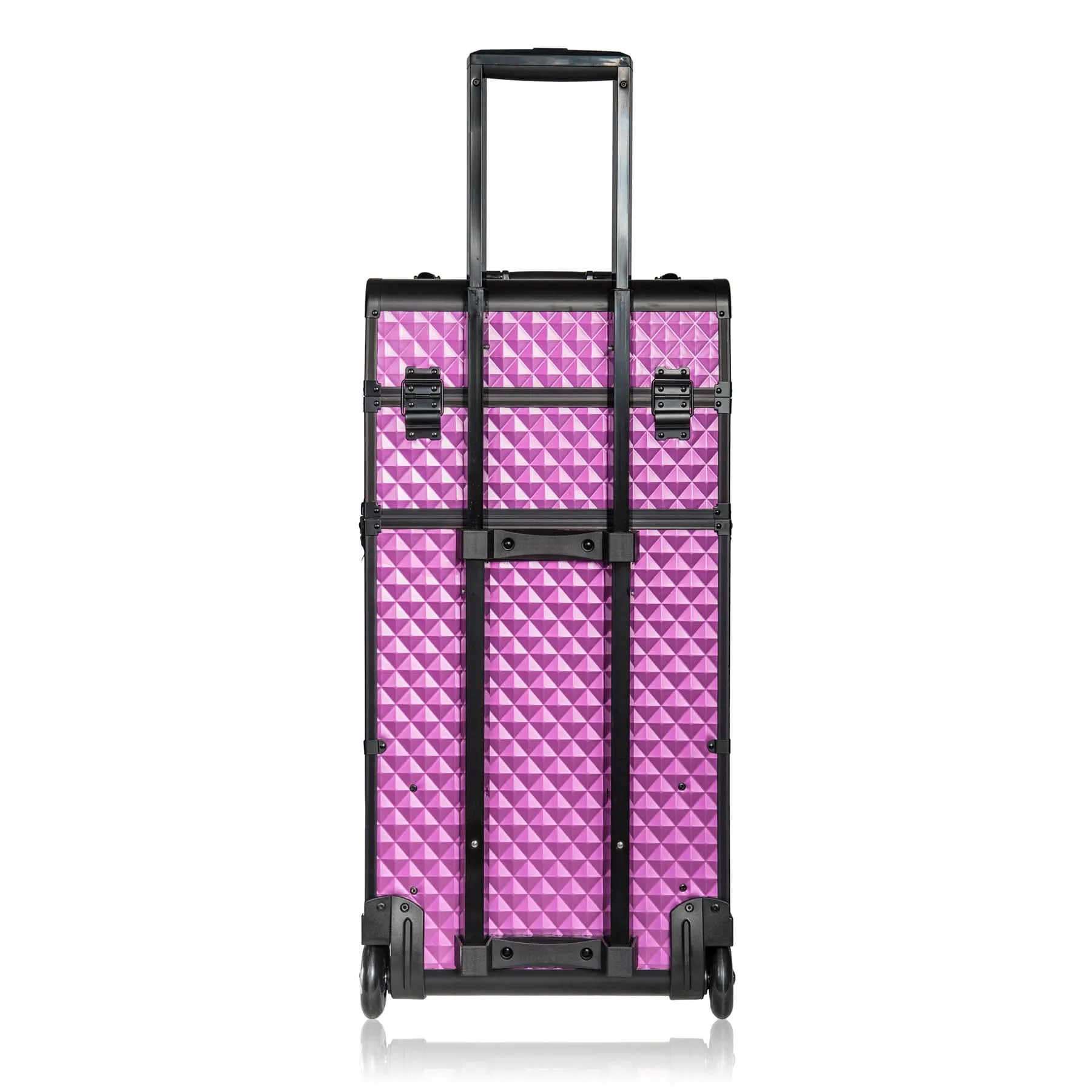 REBEL Series Pro Makeup Artists Rolling Train Case Trolley Case