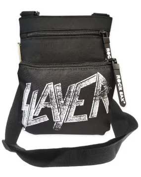 Rock Sax Slayer Distorted Logo Cross Body Bag Official Band Merch