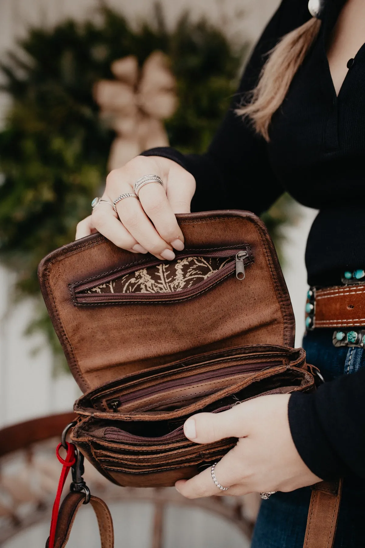 Roswell Cowhide Harper Crossbody by STS Ranchwear