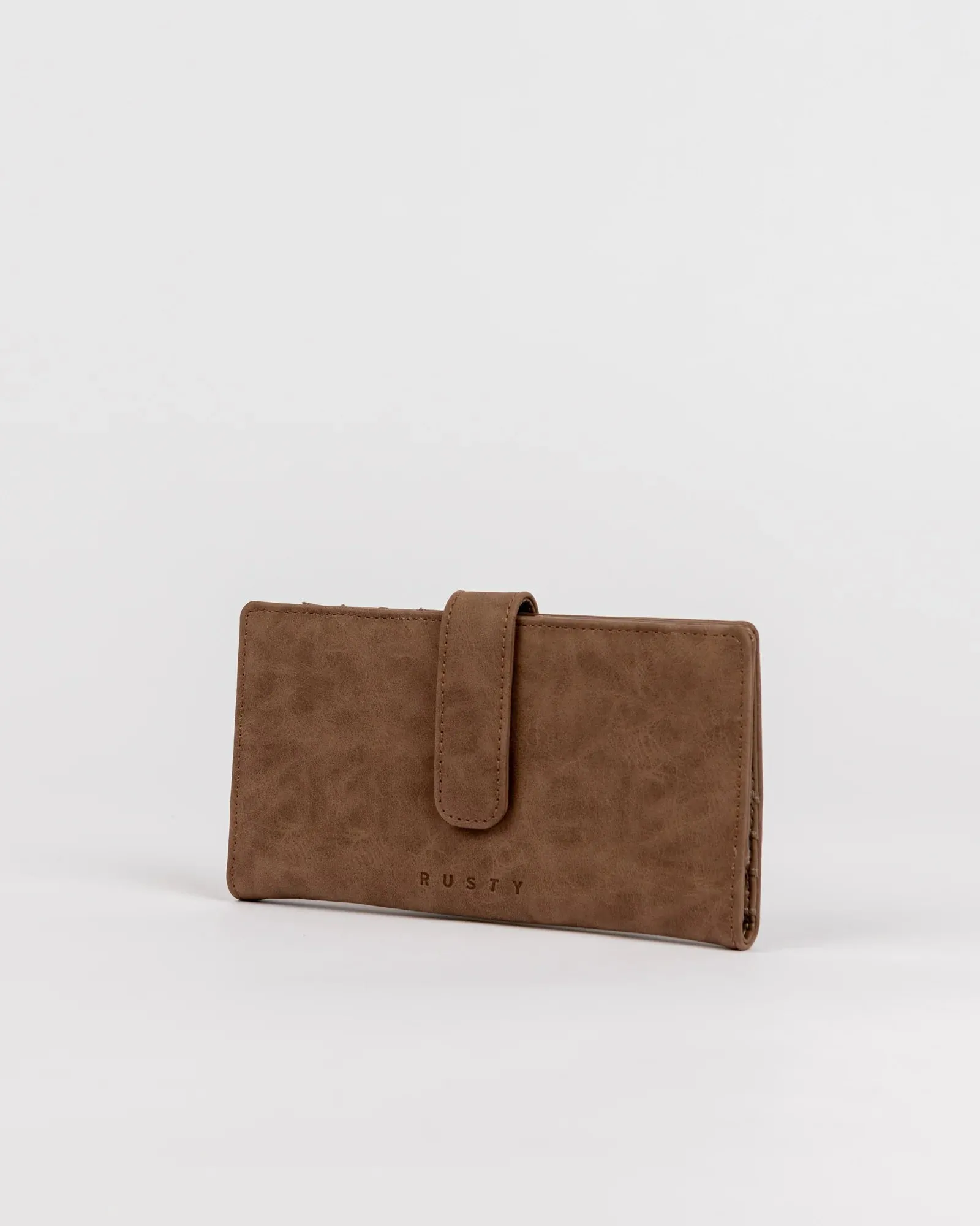 Rusty Bobbi Suede Flap Wallet