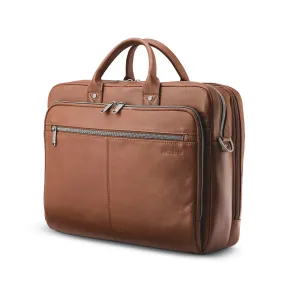 SAMSONITE CLASSIC LEATHER TOPLOADER