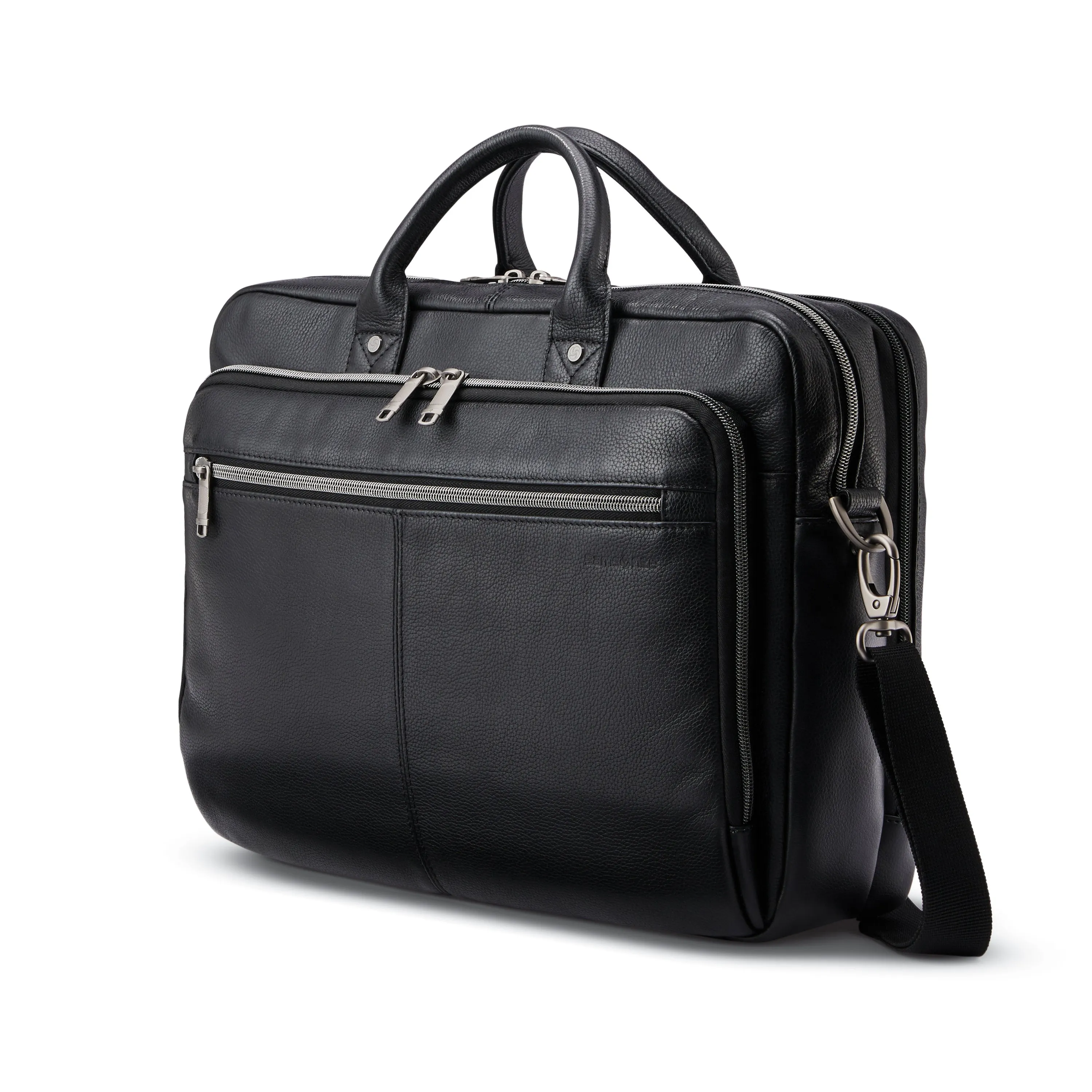 SAMSONITE CLASSIC LEATHER TOPLOADER