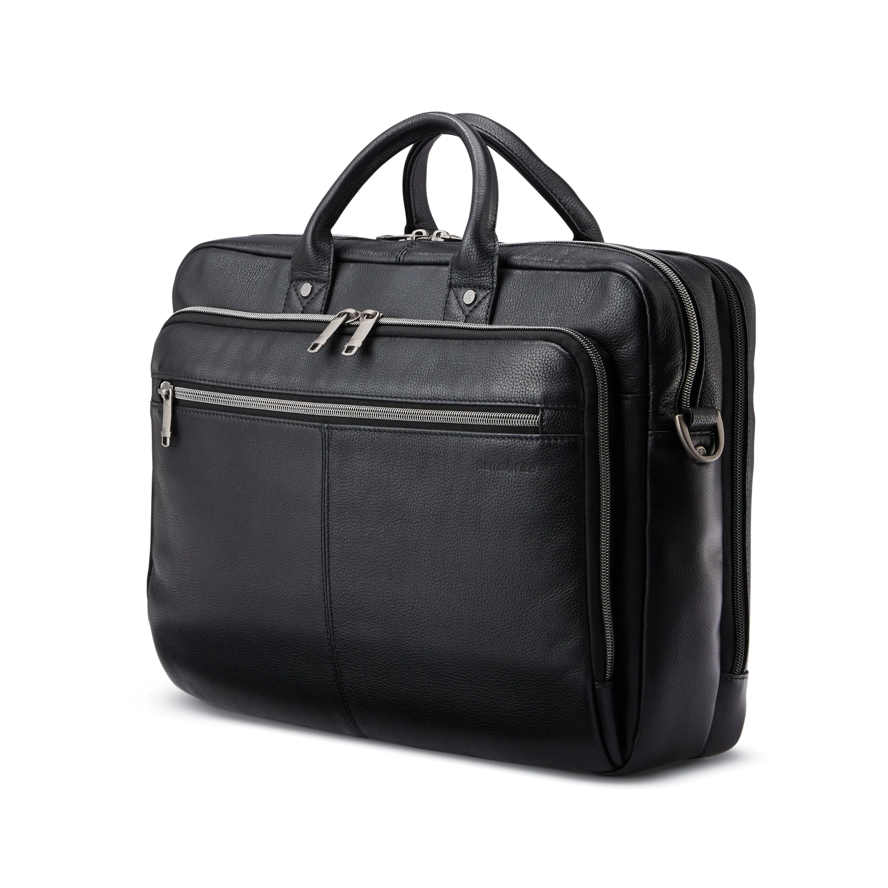 SAMSONITE CLASSIC LEATHER TOPLOADER