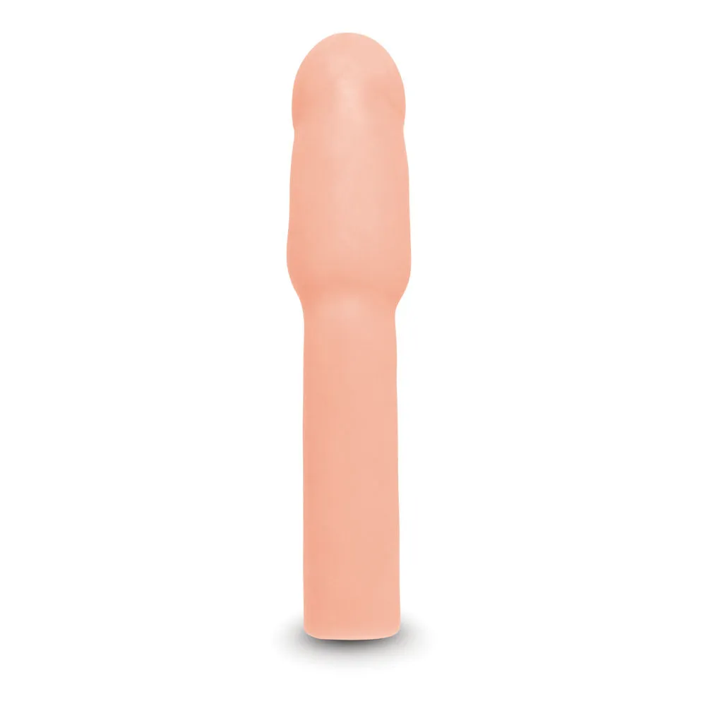 Size Up Realistic 4 Inch Penis Extender - Flesh 10.1 cm (4'') Penis Extension Sleeve