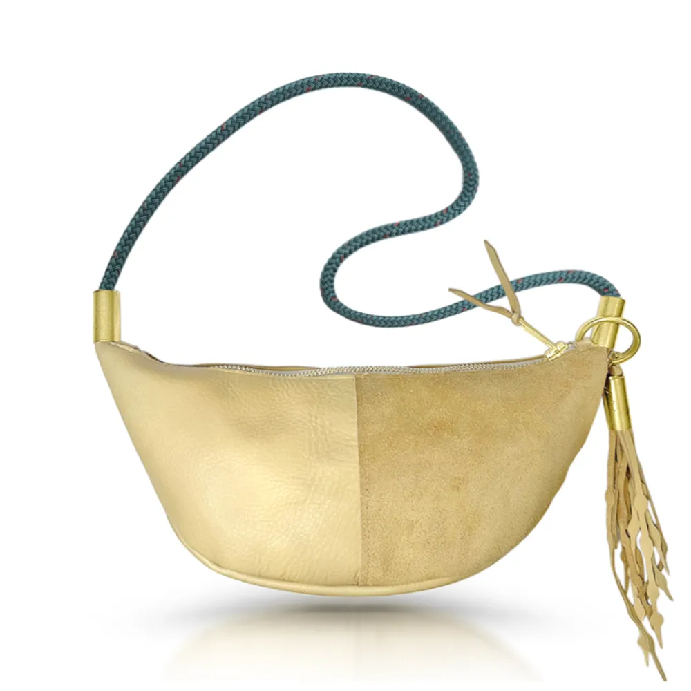 Sling Bag in Sand Leather