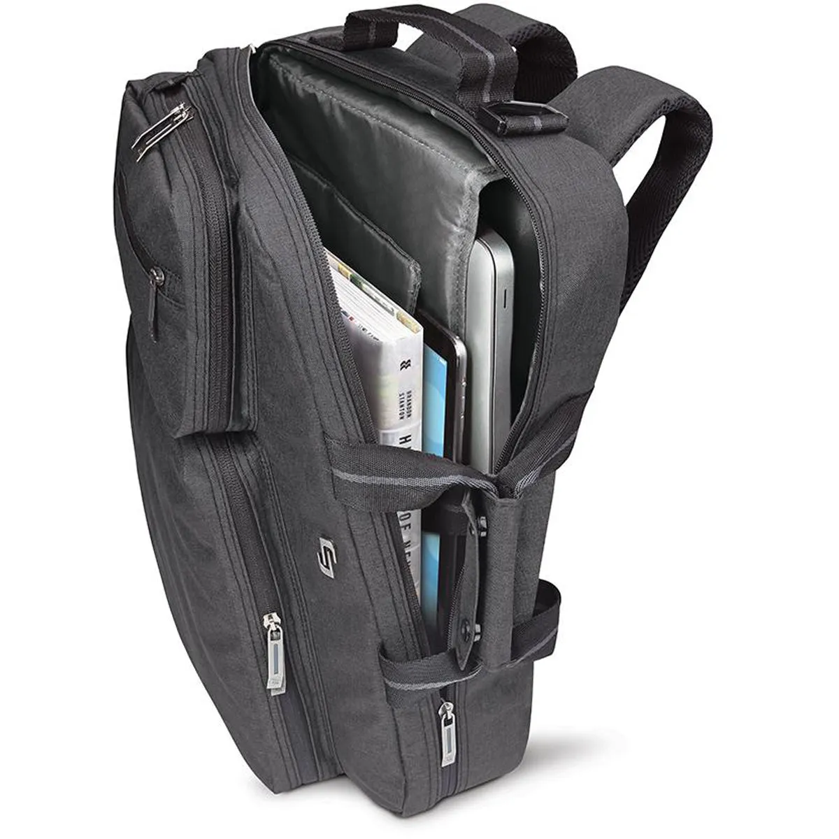 Solo New York Duane Hybrid Briefcase Backpack