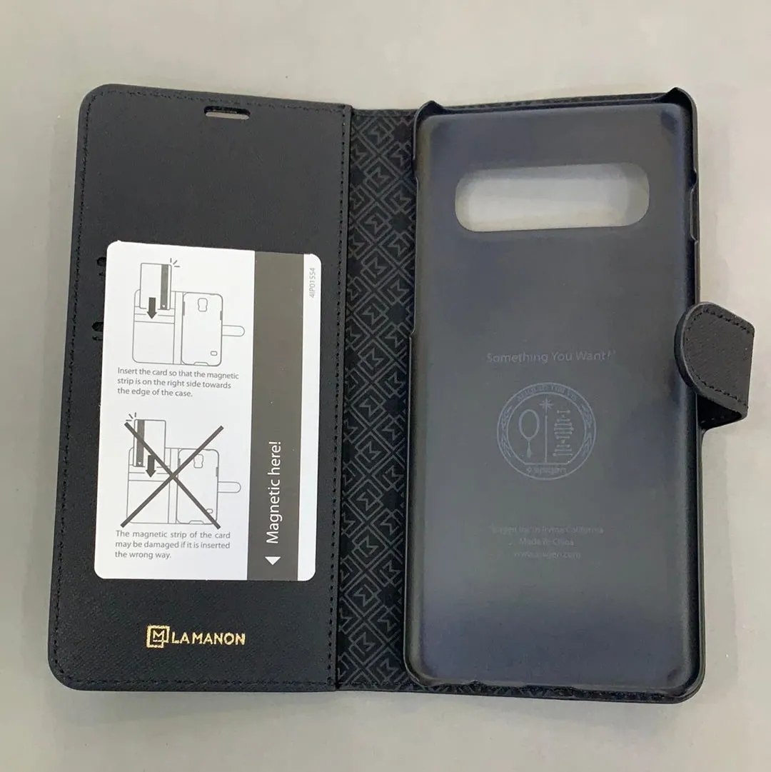 Spigen Lamanon Wallet<br>Samsung S10