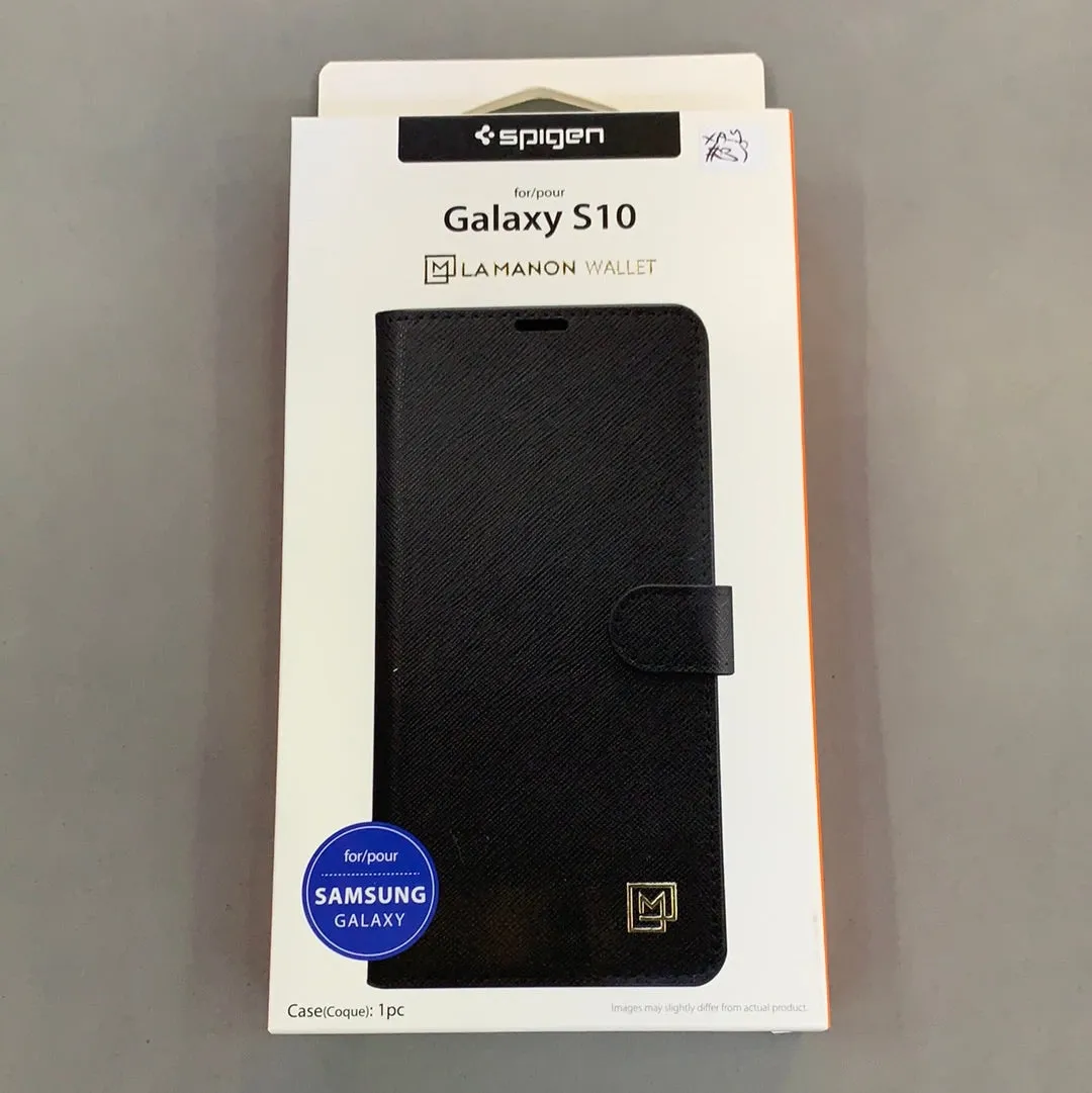 Spigen Lamanon Wallet<br>Samsung S10