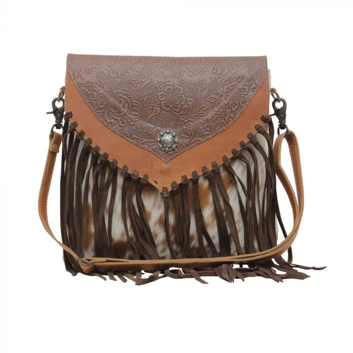 Stereotype Leather Fringe Shoulder Bag