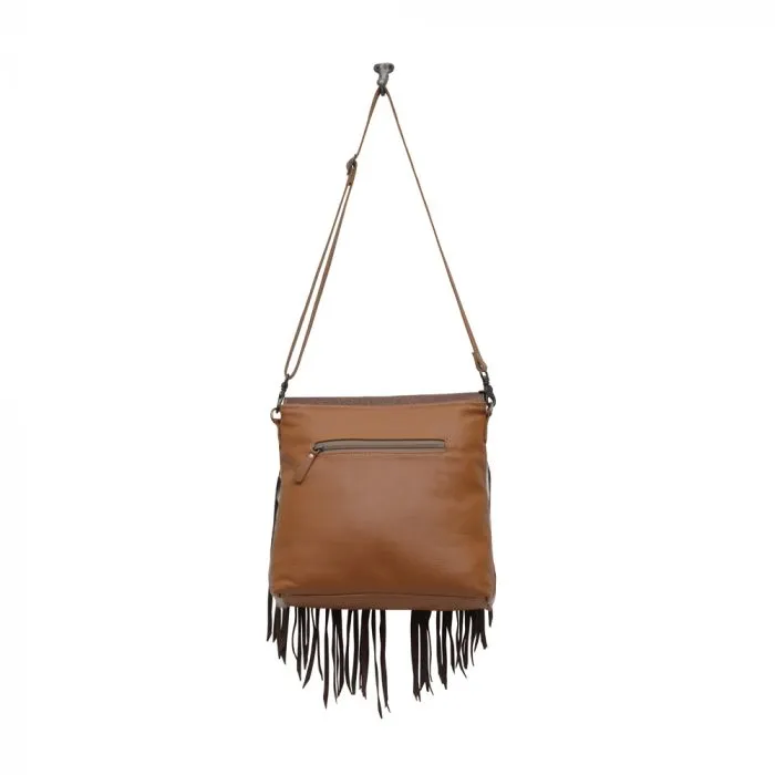 Stereotype Leather Fringe Shoulder Bag