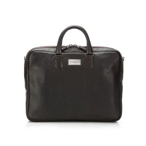 Stratton Attaché - Dark Brown Leather Briefcase