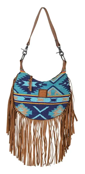 STS Women's Mojave Sky Nellie Western Fringe Purse