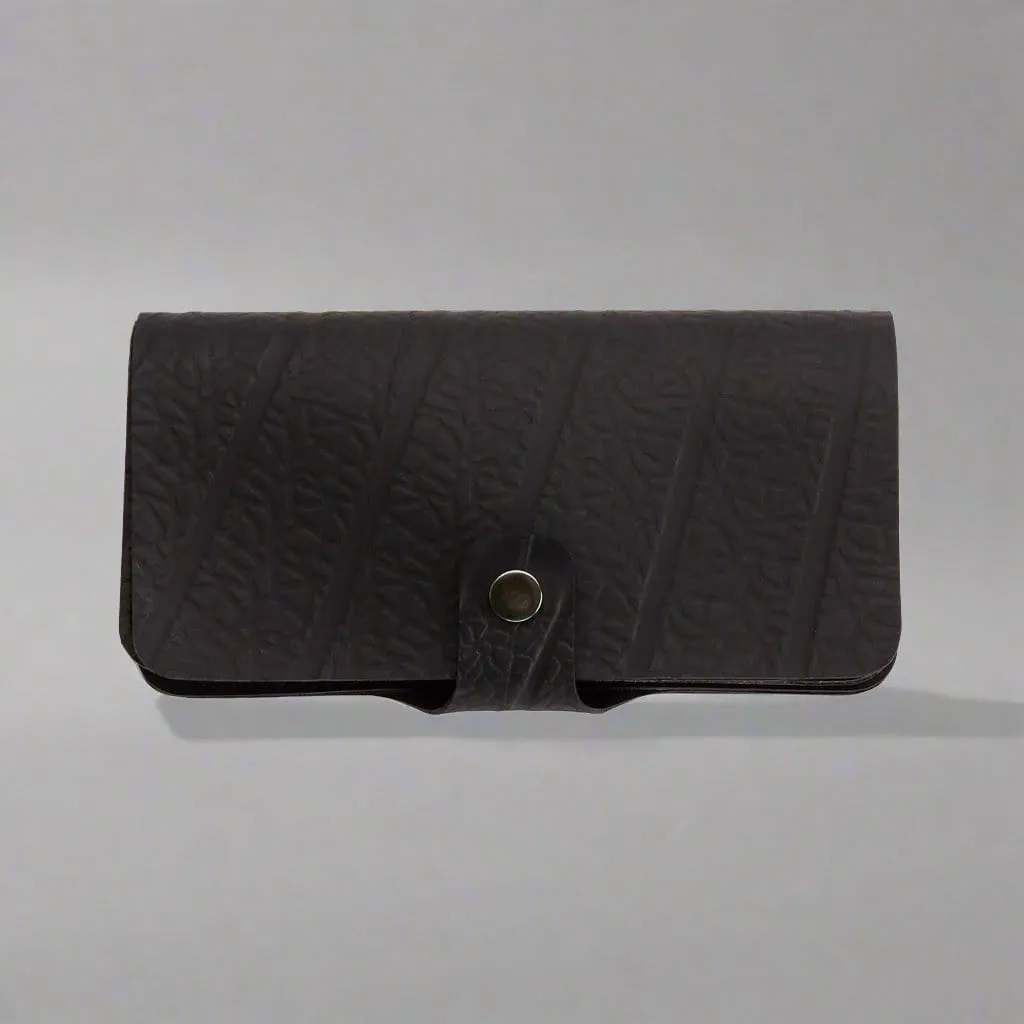 Sustainable Fashion: Handcrafted Recycled Rubber Purse