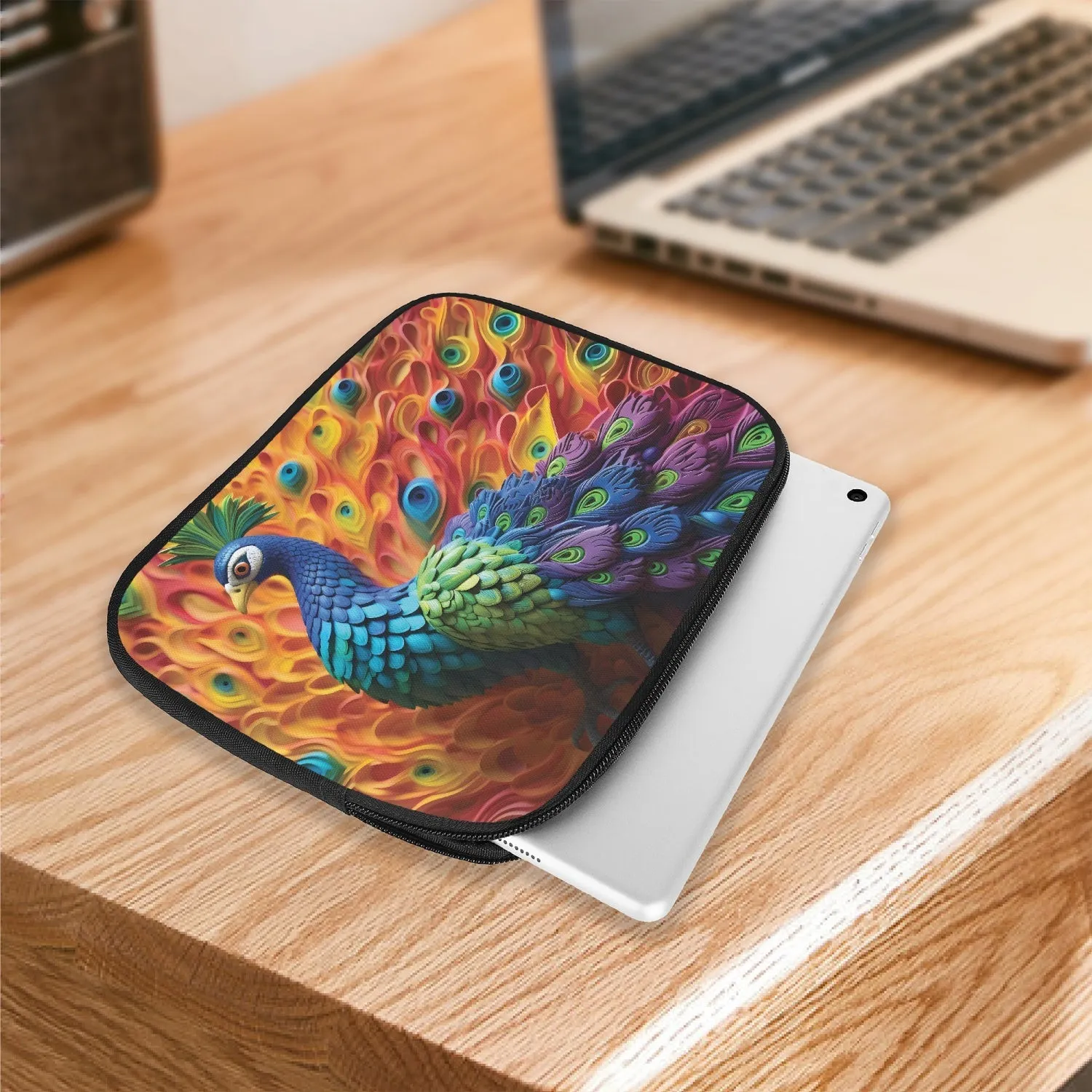 Tablet Sleeve - Peacock, awd-580