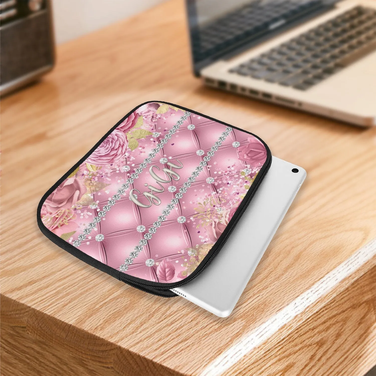 Tablet Sleeve - Pink Floral - GiGi