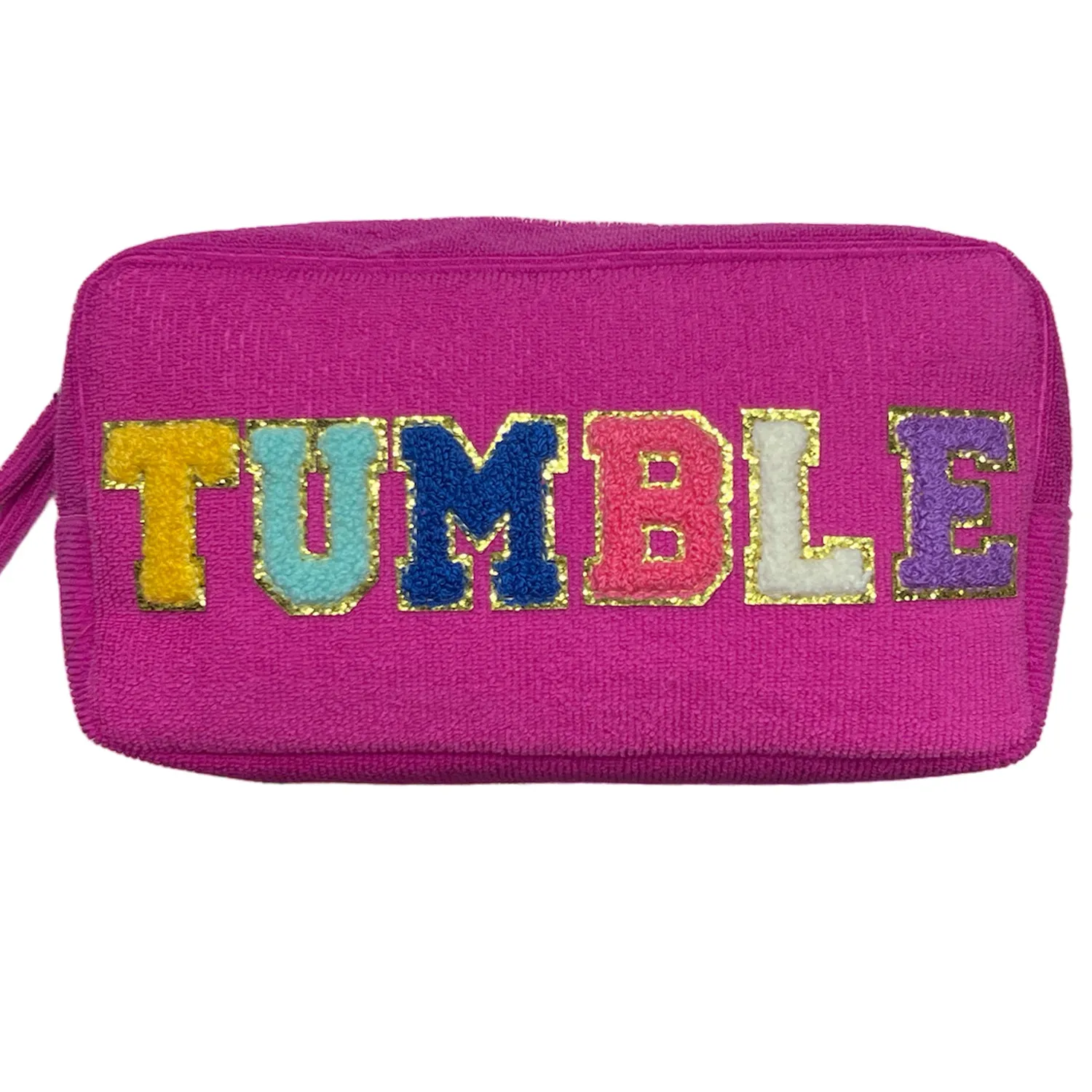 TC-1355 Terry Cloth Cosmetic Bag Tumble