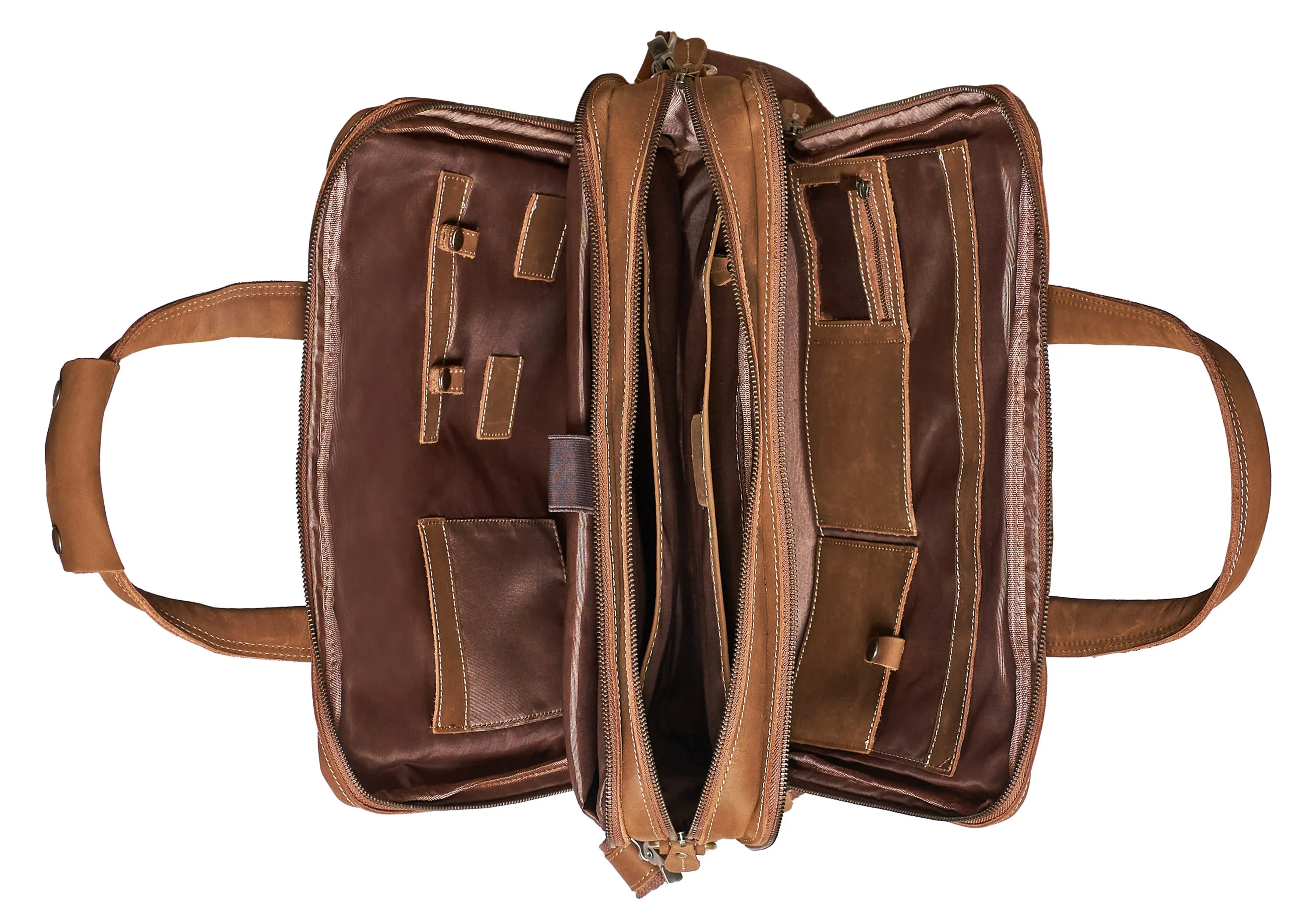 The Maverick Leather Briefcase