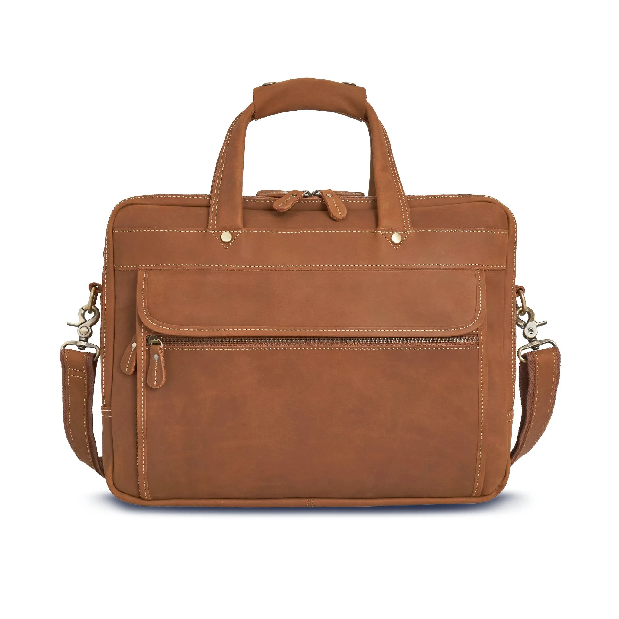 The Maverick Leather Briefcase