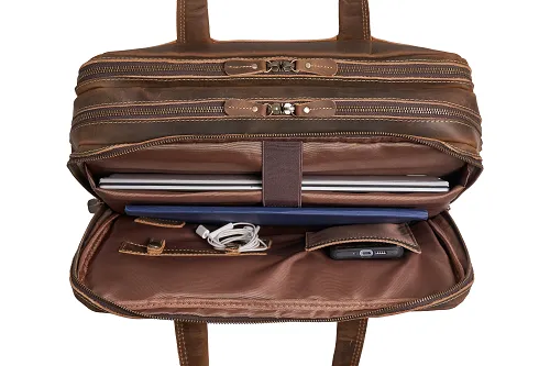 The Maverick Leather Briefcase