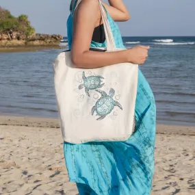 The Original Sea Turtle Twist Beach Tote