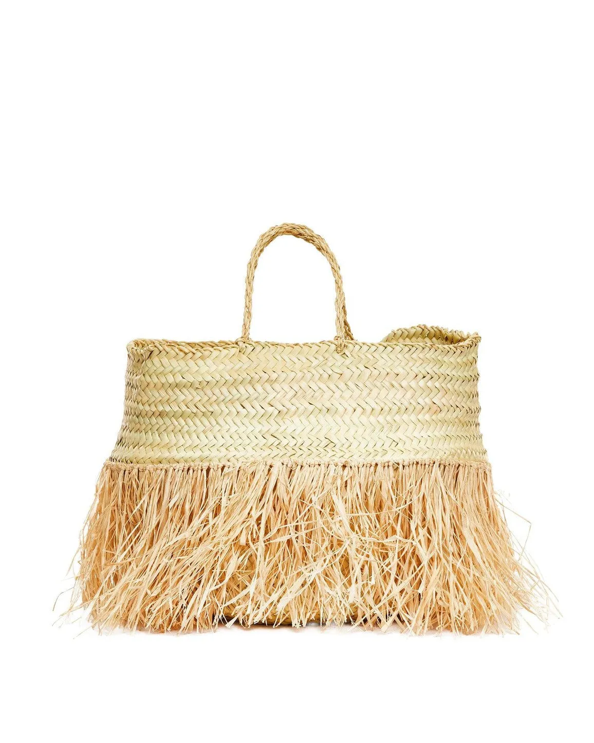 The Tropical Fringe Basket