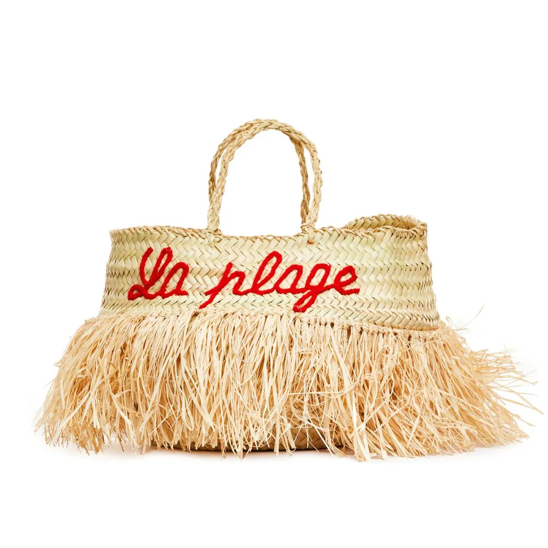 The Tropical Fringe Basket