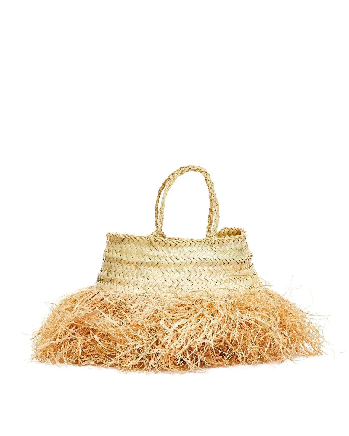 The Tropical Fringe Basket